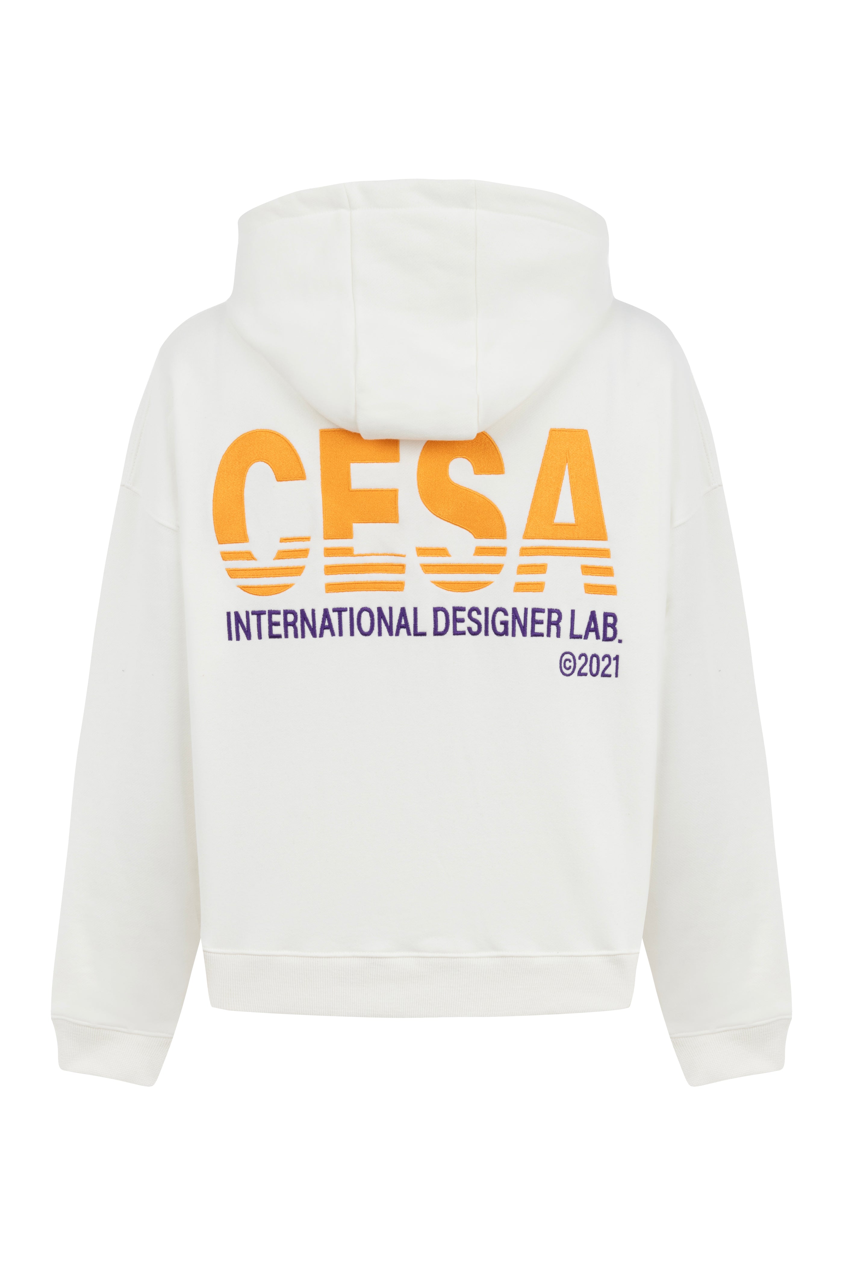 CLASSIC ZIPPER "INT DESIGN LAB" - LIMITED EDITION IN CREAM