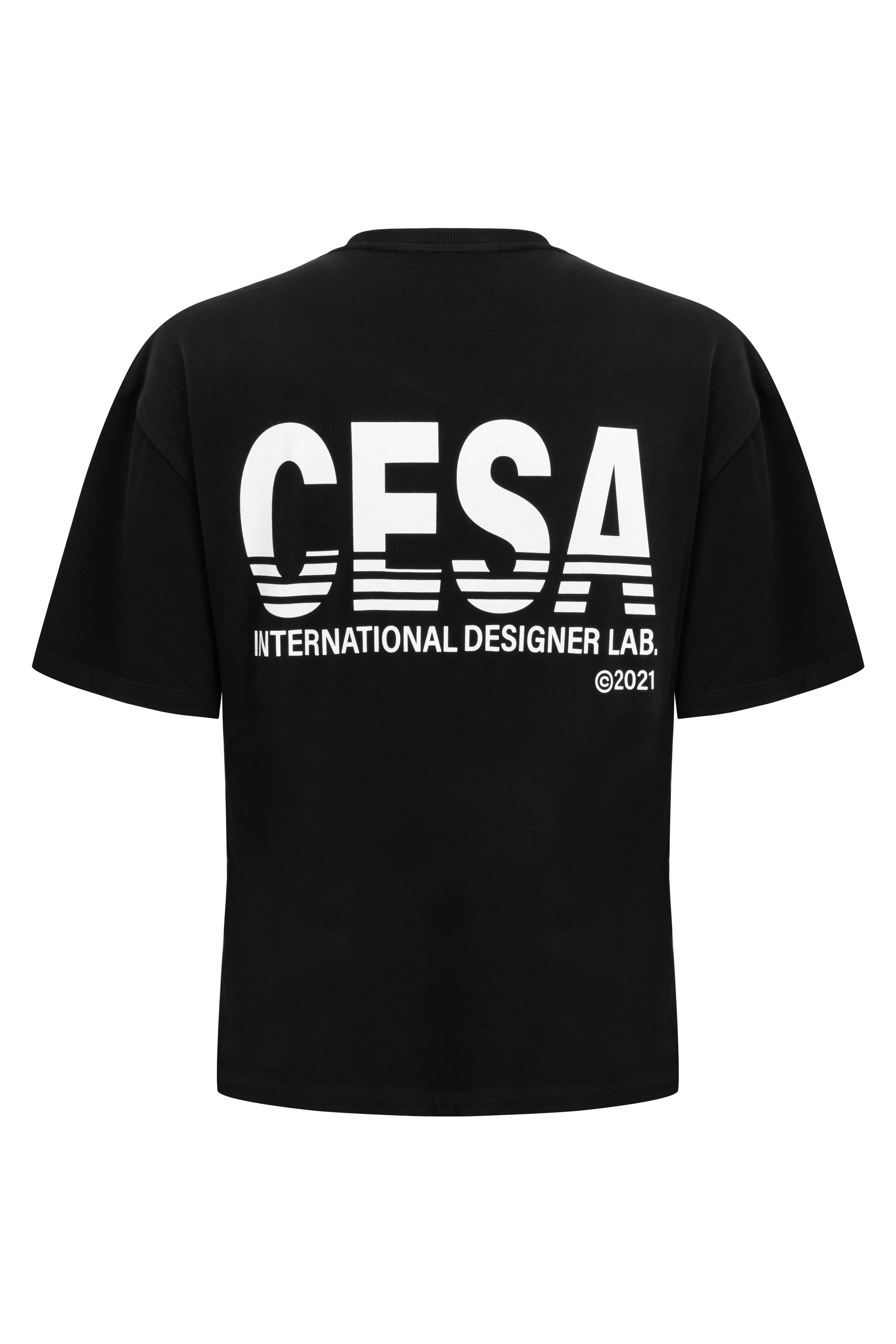 CLASSIC HEAVY SHIRT "INTERNATIONAL DESIGNER LAB - BLACK"