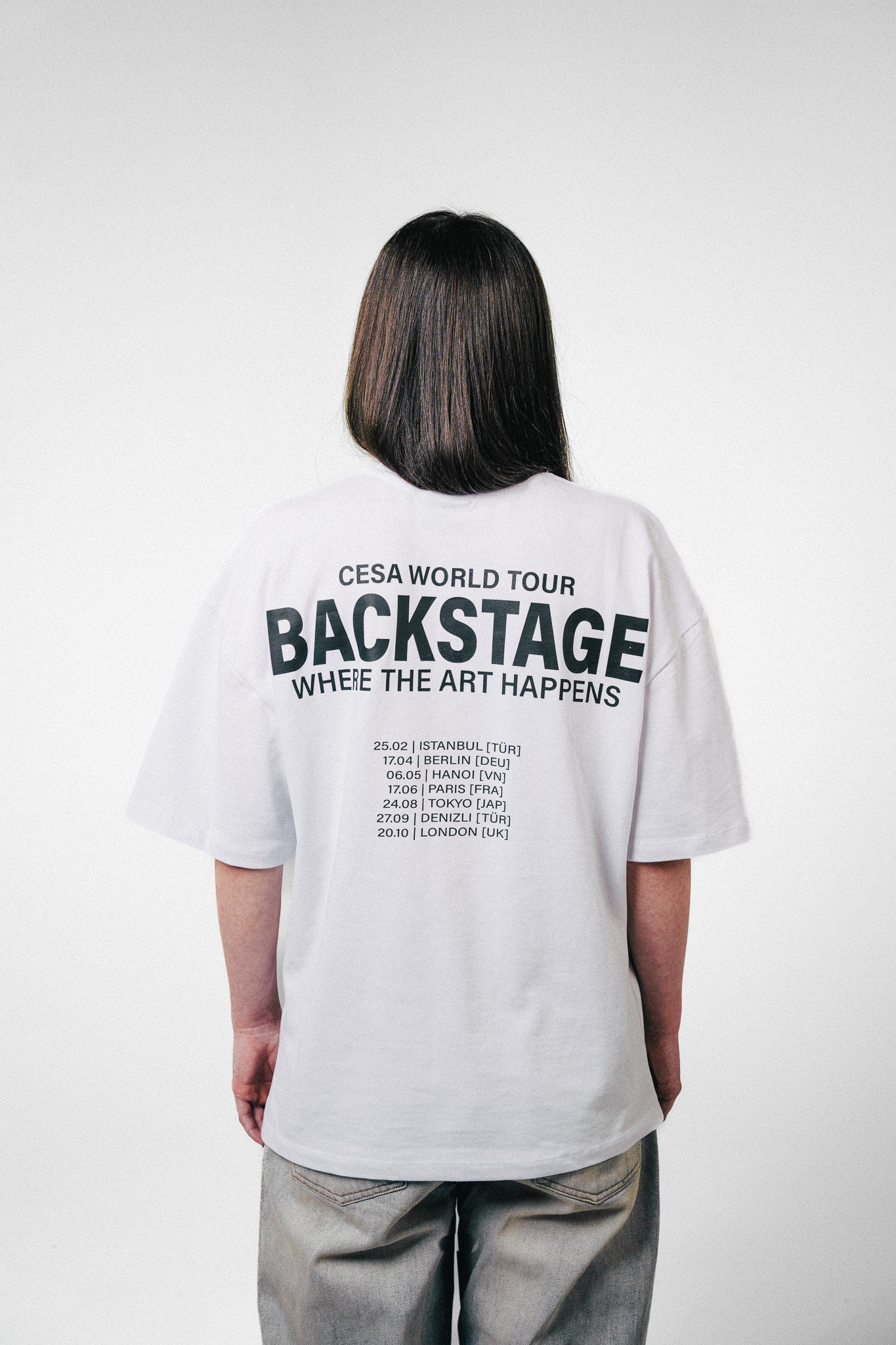 CLASSIC HEAVY SHIRT "BACKSTAGE-WHITE"